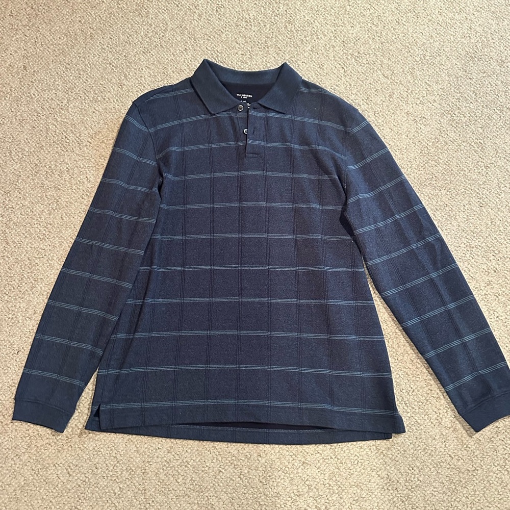 Van Heusen Men’s Dark Blue Polo Shirt